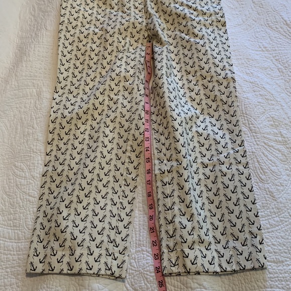 Vintage J Crew Anchors Away Ivory Crop Pants 8 - Picture 5 of 8